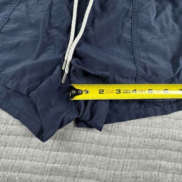 Vuori Sunwashed Short Women S Navy 2.5" Drawstring Pockets Active Sports Stretch - Picture 3 of 8